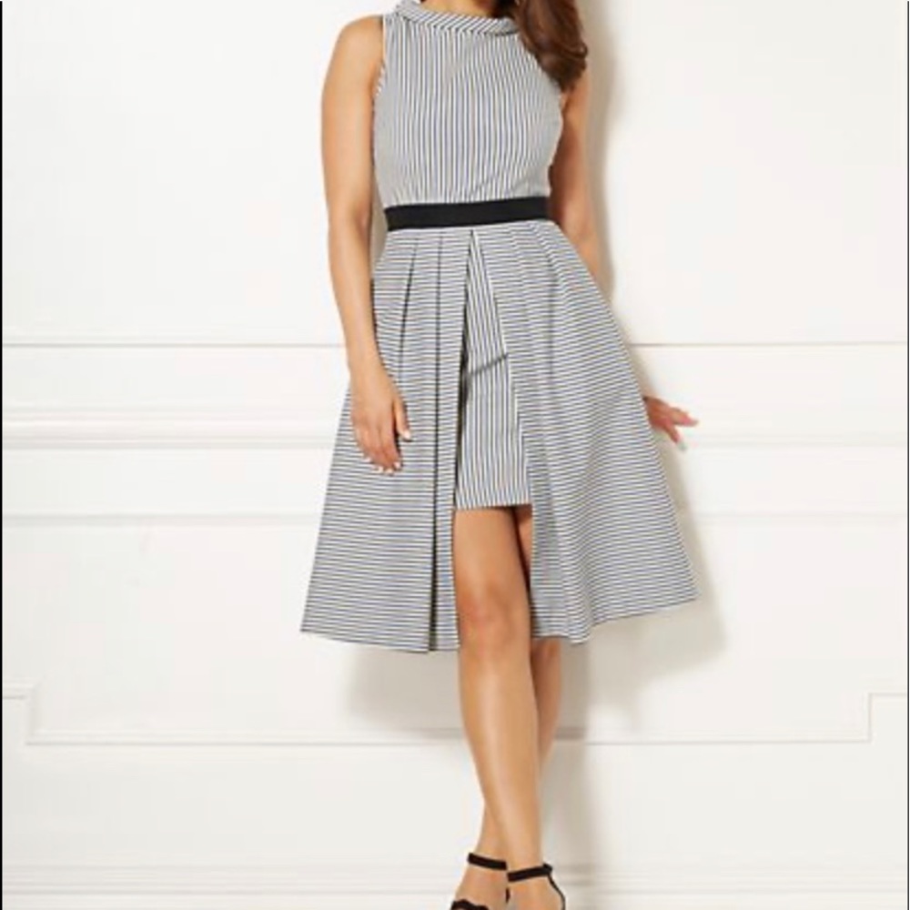 Eva Mendes Green Freya Dress